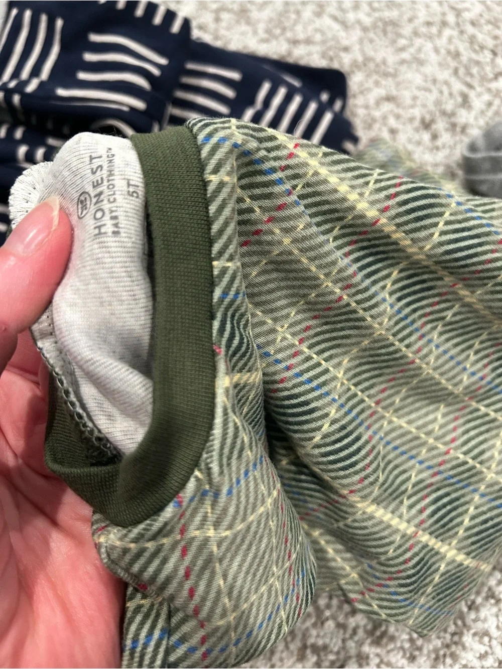 HonestBaby 5T Pajama Lot 10 Sets Organic Cotton(in like new-excellent condition)